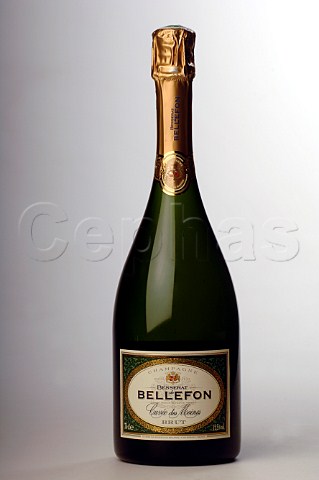 Bottle of Besserat de Bellefon champagne