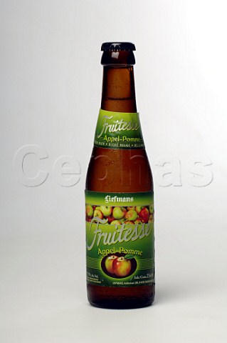 Bottle of Fruitesse apple beer
