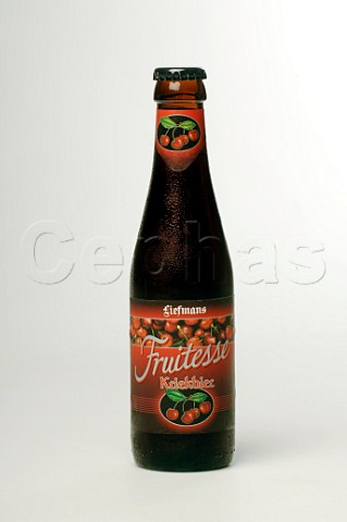Bottle of Fruitesse cherry beer