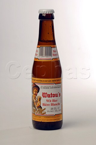 Bottle of Watous wheatbeer Belgium