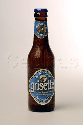 Bottle of Grisette wheatbeer Belgium