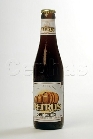 Bottle of Petrus Oud Bruin sour ale BavikDe Brabandere Belgium