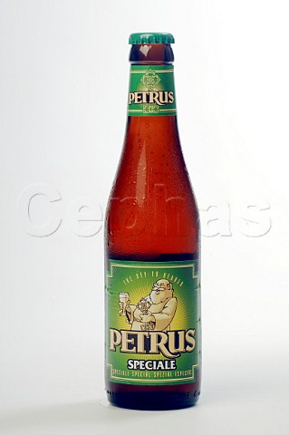 Bottle of Petrus Speciale beer BavikDe Brabandere Belgium