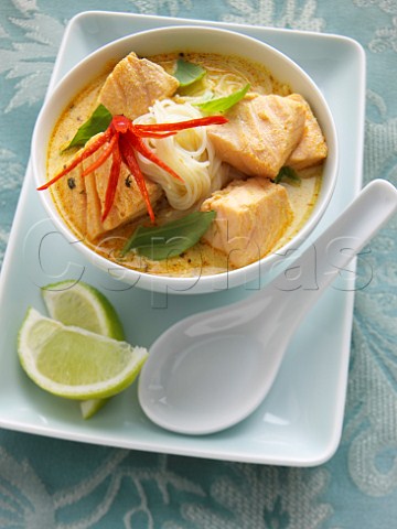 Salmon Laksa