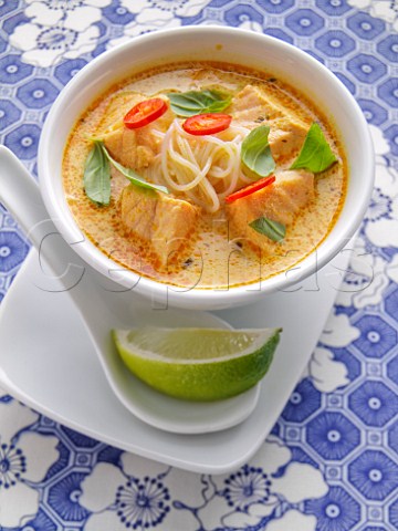 Salmon Laksa