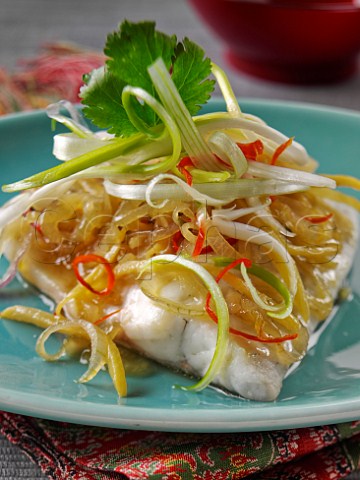 Malay steamed fish with vegetables