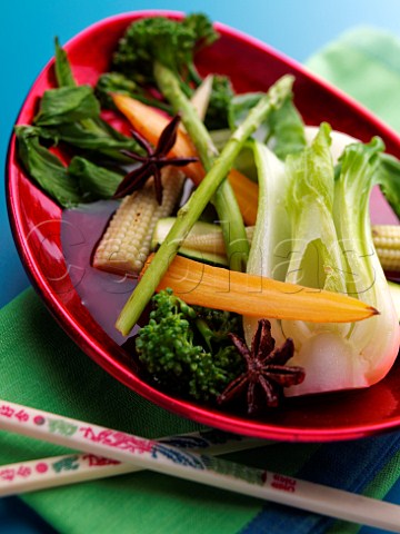 Chinese braised vegetables