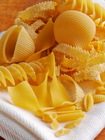 Different types of pasta