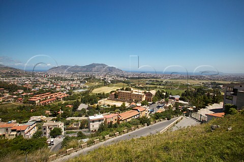 Panorama of Palermo Sicily Italy