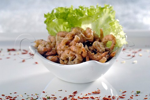 Shrimp side salad