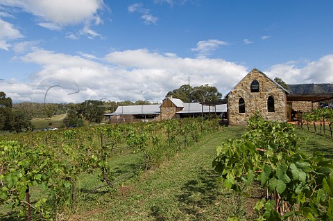 Vineyards around Peppers Creek Chapel and Function Centre Pokolbin Lower Hunter Valley New South Wales Australia