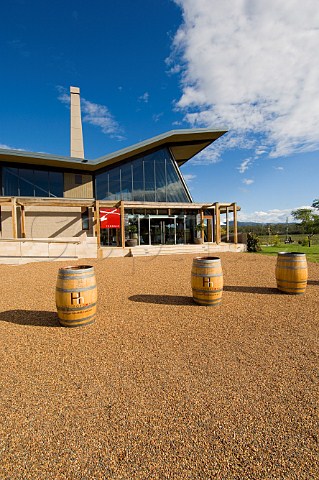 New winery and cellar door at Hungerford Hill Pokolbin Lower Hunter Valley New South Wales Australia