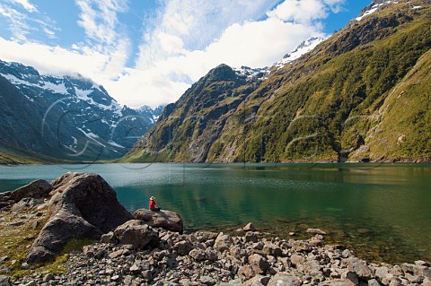 Lake Marian Fiordland National Park South Island New Zealand