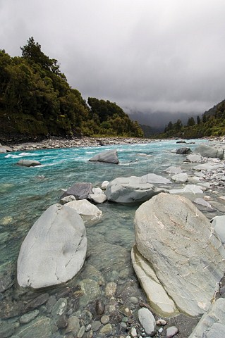 Wanganui River near Harihari west coast South Island New Zealand