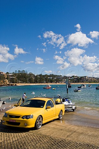 Boat ramp at Terrigal Central Coast New South Wales Australia