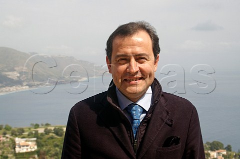 Lorenzo Landi winemaker of Cottanera Castiglione di Sicilia Sicily Italy Etna