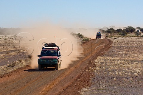 4WD vehicle Canning Stock Route Western Australia