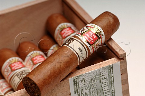 Box of Hoyo de Monterrey cigars Havana Cuba