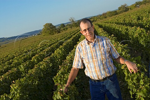 JeanFranois Coche of Domaine CocheDury in his Les Magny vineyard Meursault Cte dOr France