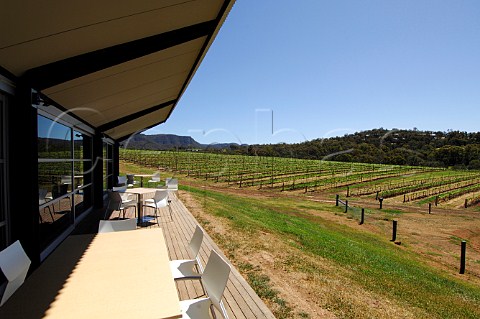 Terrace at Rock Restaurant Pooles Rock winery Pokolbin Lower Hunter Valley New South Wales Australia