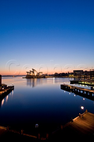 Sydney Opera House at dawn New South Wales Australia