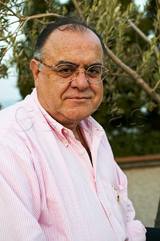 Harry Antoniou owner of Domaine Evharis Mourtiza Megara Greece Attica