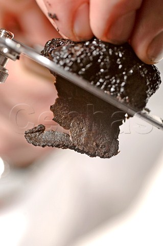Shaving a truffle