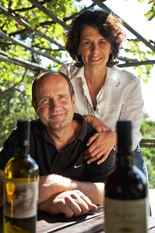 Yiannis and Katarina Dalamais of Dalamara Winery Naoussa Macedonia Greece Naoussa