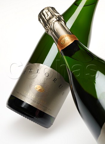 Bottles of Pelorus 2000 Vintage sparkling wine from Cloudy Bay Marlborough New Zealand