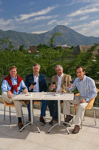 Winemakers of Chile Aurelio Montes Felipe de Solminihac Pablo Morand Ignacio Recabarren