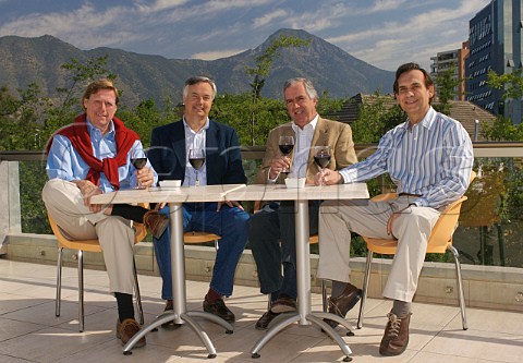 Winemakers of Chile Aurelio Montes Felipe de Solminihac Pablo Morand Ignacio Recabarren