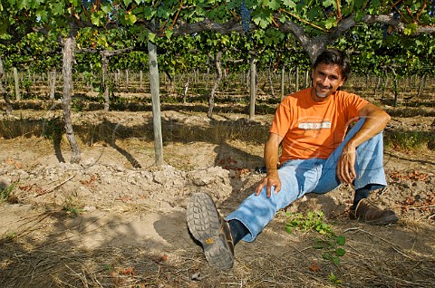 Alvaro Espinoza of Antiyal winery Maipo Valley Chile