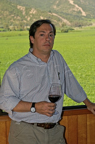 Cristobal Ossa managing director of Via La Rosa Cachapoal Valley Chile Rapel