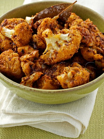 Kashmiri spicy cauliflower