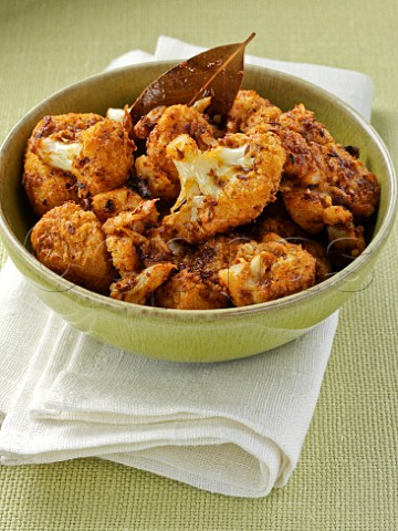 Kashmiri spicy cauliflower