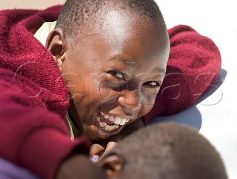 Children at the Watu Wa Maana Childrens Home Ruiru Nairobi Kenya
