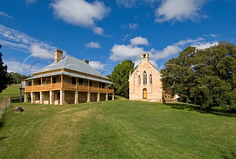 Historic Hartley Presbytery and Church c1848 Blue Mountains New South Wales Australia