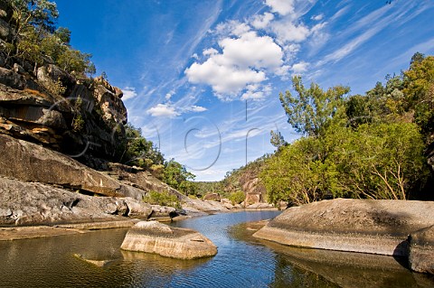Macintyre River Gorge Kwiambal National Park New South Wales Australia