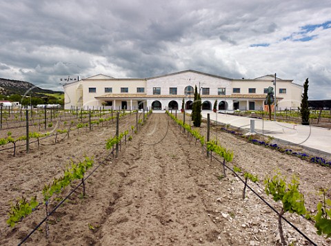 Emina Wine Interpretation Centre near Valbuena de Duero Castilla y Len Spain Ribera del Duero