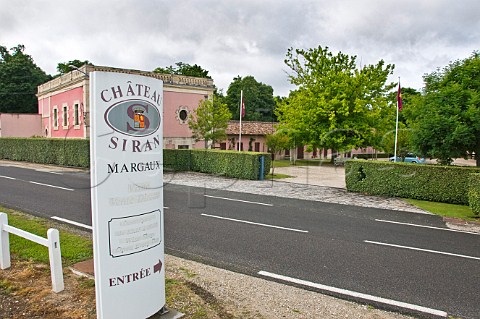 Entrance to Chteau Siran Labarde Gironde France Margaux  Bordeaux