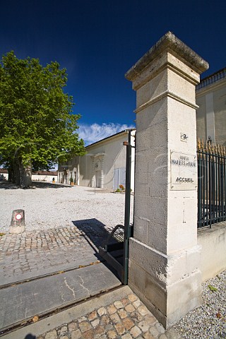 Entrance to Chteau MarquisdeTerme Margaux Gironde France Margaux  Bordeaux