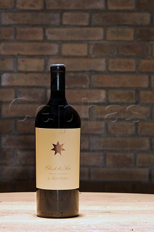Magnum of Clos de Los Siete 2002 in the private cellar of Monteviejo winery Mendoza Argentina Uco Valley