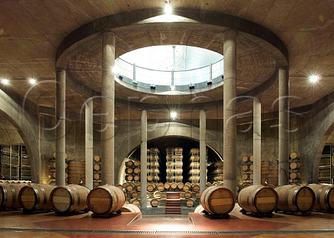 Barrel room of Salentein Tunuyan Mendoza Argentina Uco Valley