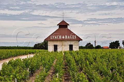 Building in vineyards of Chteau LynchBages Pauillac Gironde France Pauillac  Bordeaux