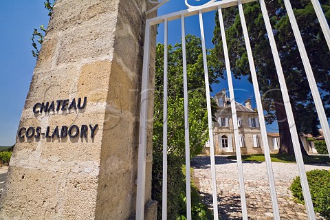 Entrance to Chteau CosLabory StEstphe Gironde France StEstphe  Bordeaux