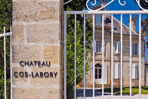 Entrance to Chteau CosLabory StEstphe Gironde France StEstphe  Bordeaux