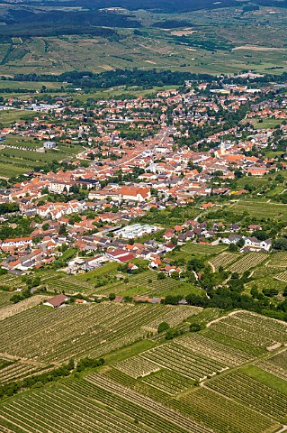 Vineyards and Langenlois village Austria Kamptal