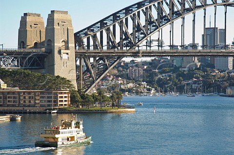 Sydney Harbour Ferry Circular Quay Sydney New South Wales Australia