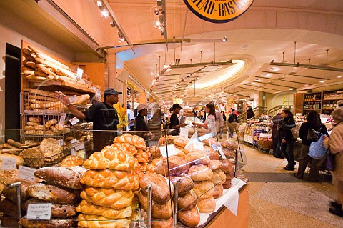 Food market within Grand Central Station New York USA
