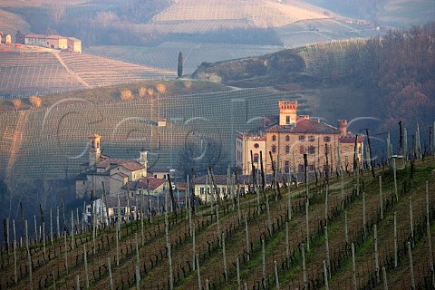 Village and castello of Barolo Piemonte Italy Barolo